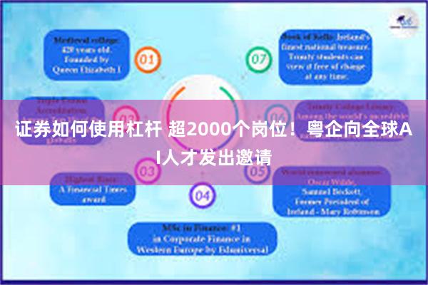 证券如何使用杠杆 超2000个岗位！粤企向全球AI人才发出邀请